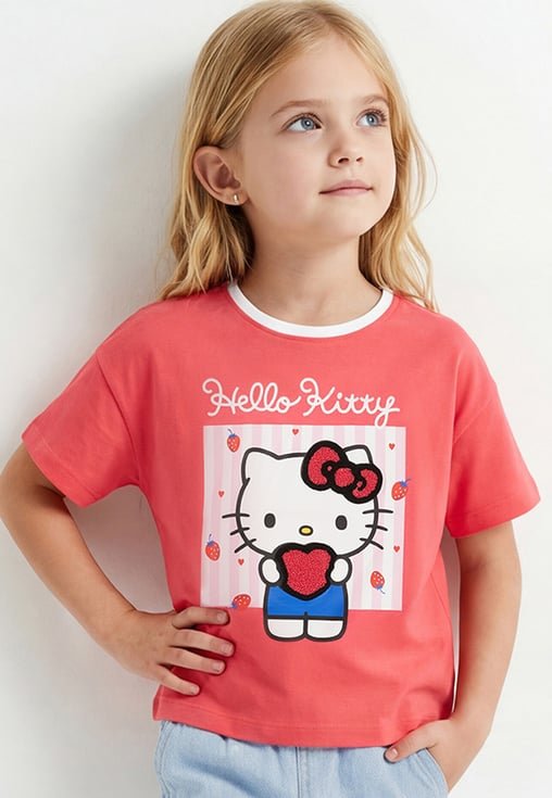 Girl’s Dark Pink T-Shirt